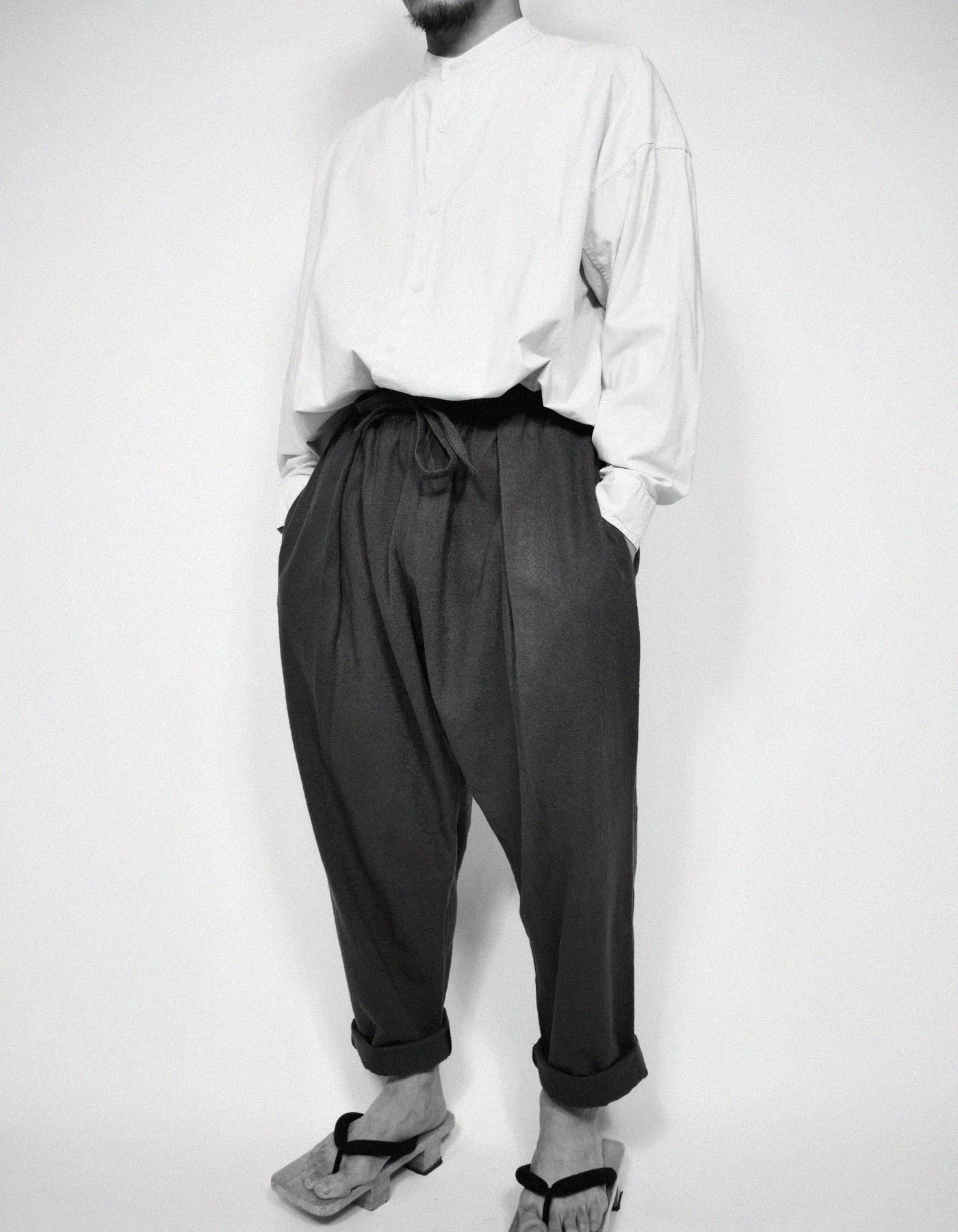 KARUSAN - WOOL - NAVY | Prospective Flow | Japanese Fashion for